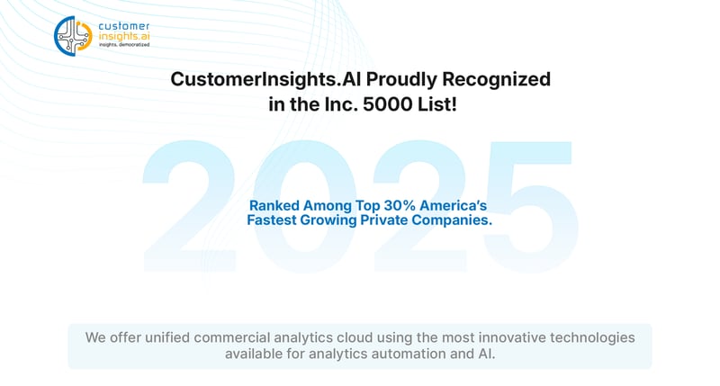 CustomerInsights.AI Listed in the 2025 Inc. 5000 List of Fastest-Growing Private Companies in America