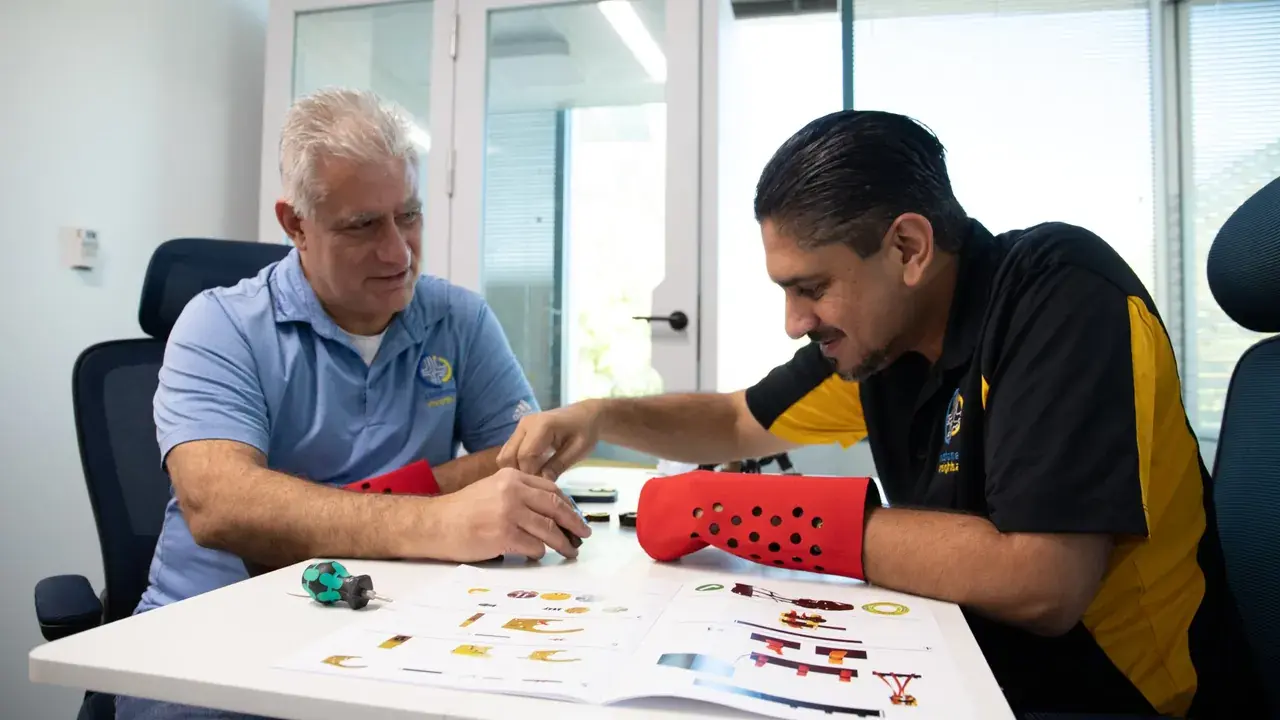 CustomerInsights.AI team members in a learning session