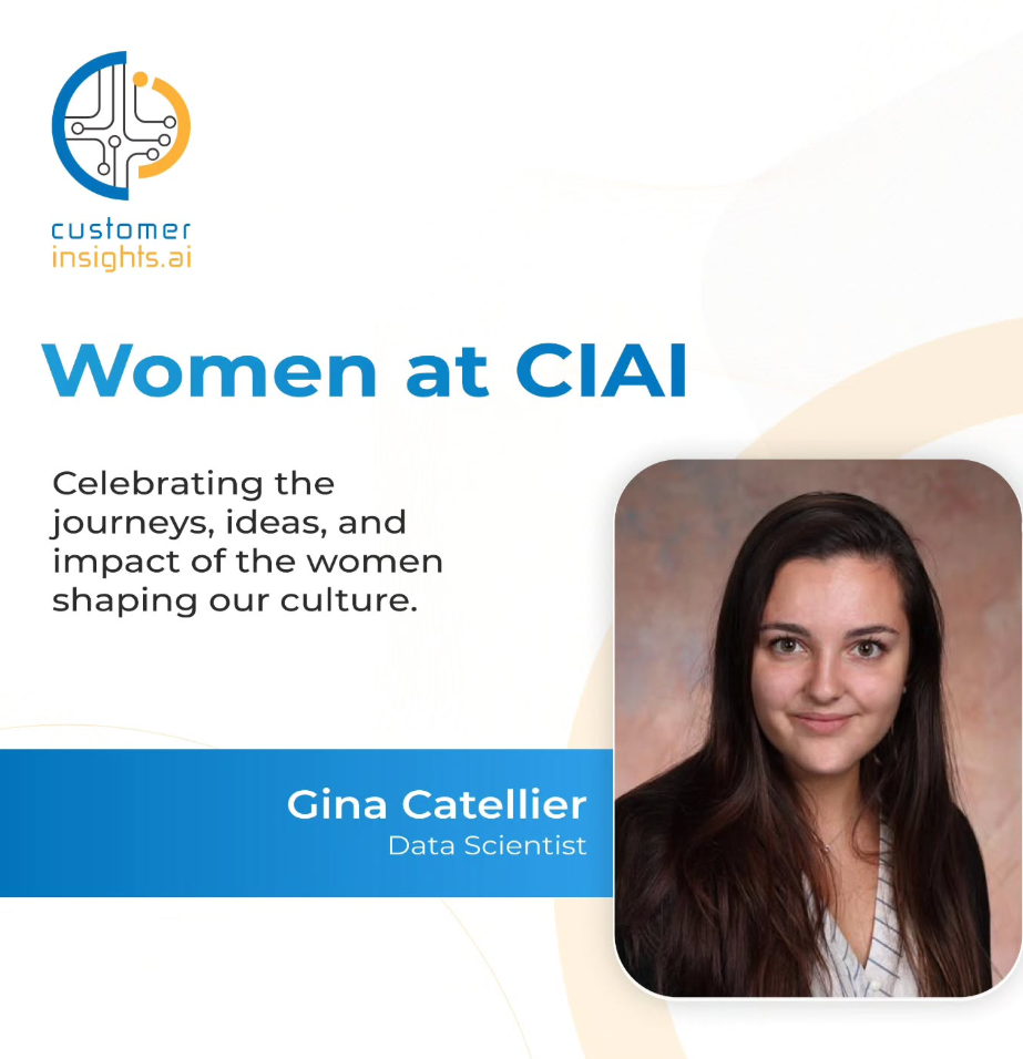 Women at CIAI: Gina Catellier, Data Scientist